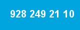 928 249 21 10
